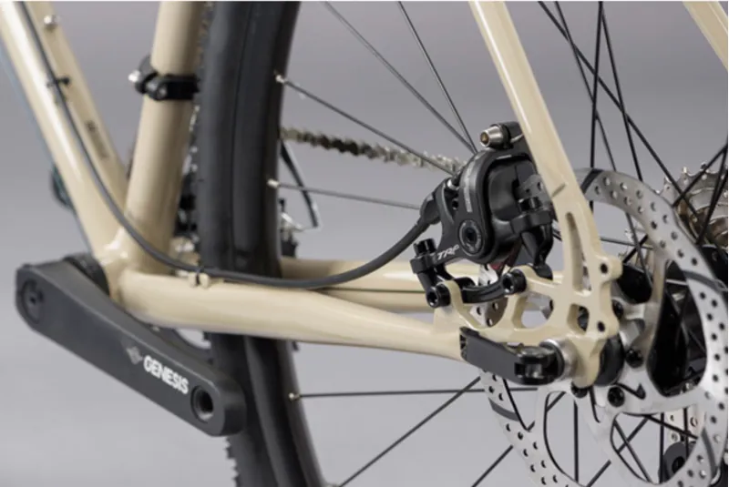 2021 Genesis Croix De Fer 10 Steel Gravel Bike in Brown-6